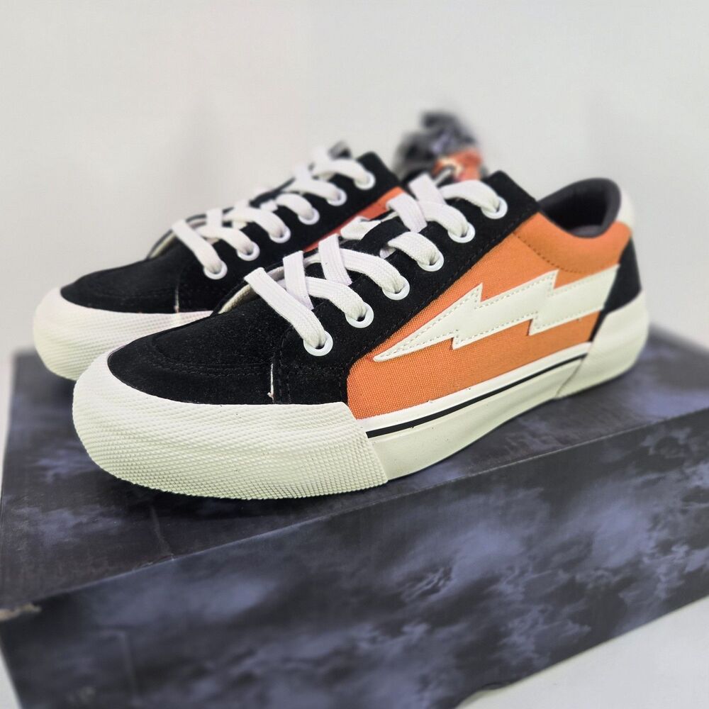 Revenge x Storm Vol. 2 Low Orange Black White Men’s 5 Women’s 6.5 New With Box